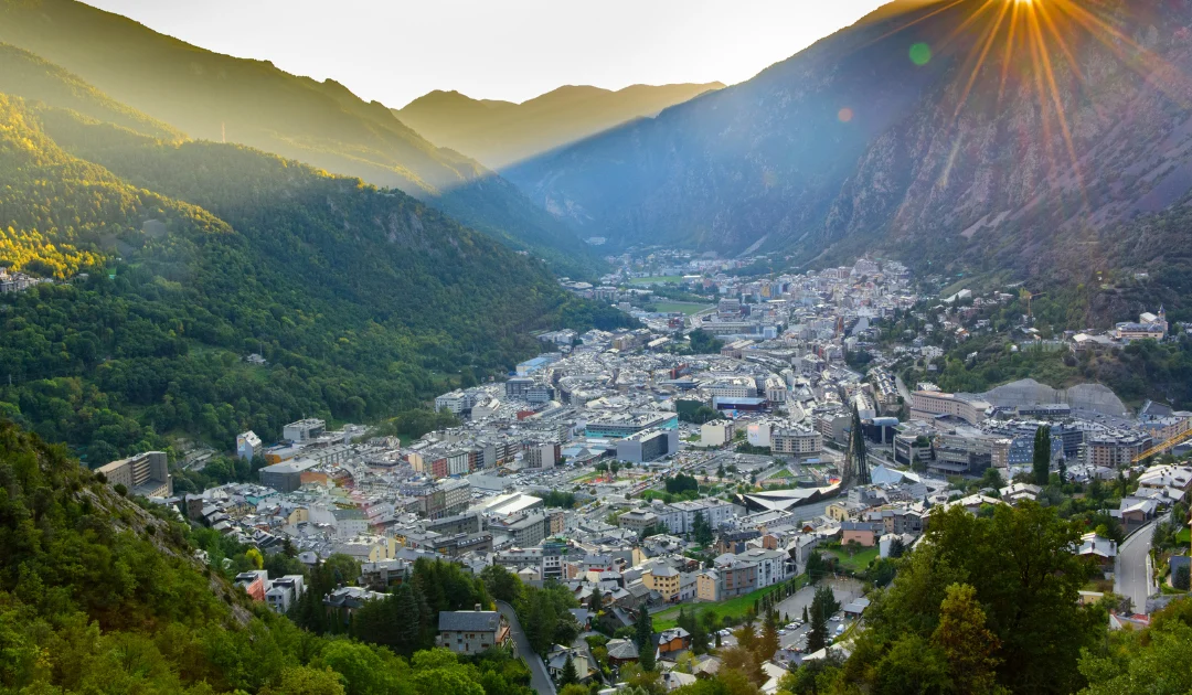 Andorre-la-Vieille, capitale de la principauté d&rsquo;Andorre