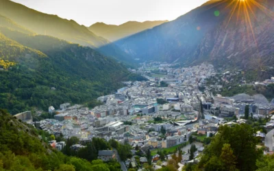 Andorre-la-Vieille, capitale de la principauté d&rsquo;Andorre